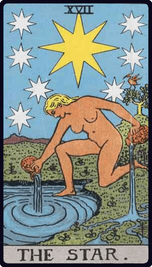 별 타로 카드 도판